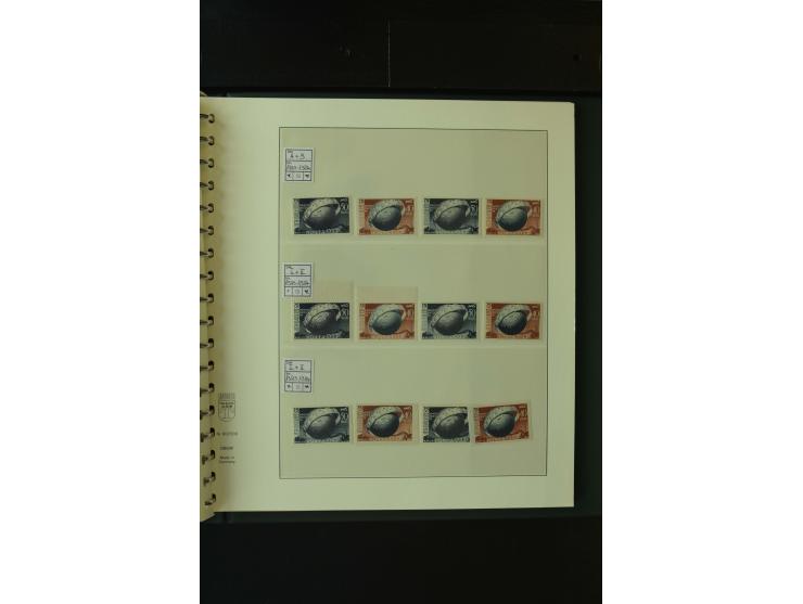 1865/1994, postfrische und ungebrauchte, reichhaltige Sammlung mit vielen guten Werten und Sätzen in 14 Alben
