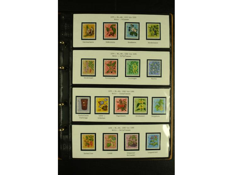 1913/87, postfrische und etwas ungebrauchte Sammlung Pro Patria und Pro Juventute, bis auf Bl.5 und einige kleine Werte ansch