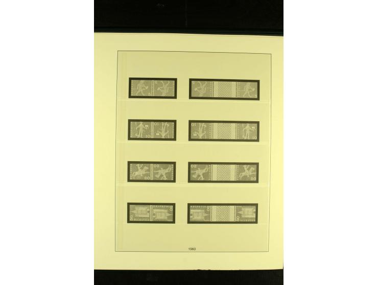 1938/70, postfrische Sammlung mit PAX und allen guten Blocks im Lindner-T-Album