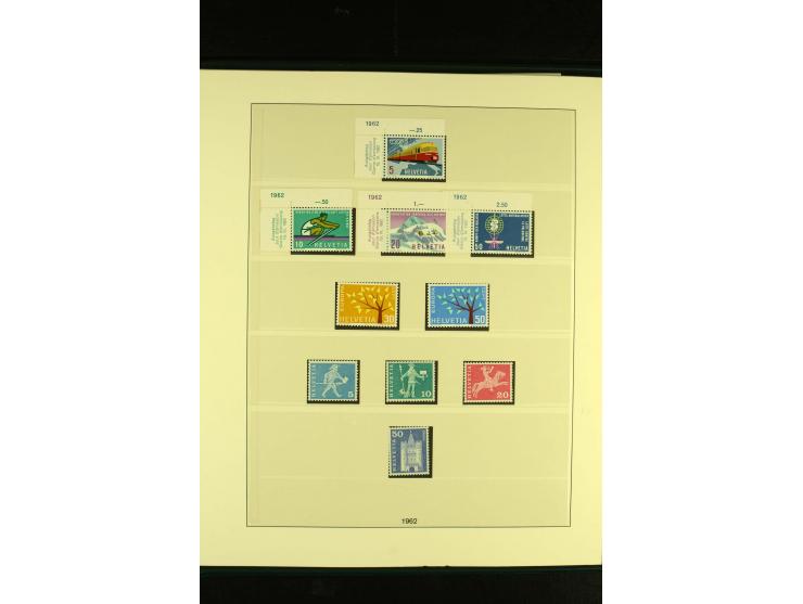 1938/70, postfrische Sammlung mit PAX und allen guten Blocks im Lindner-T-Album