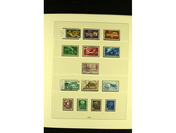 1938/75, gestempelte Sammlung mit u.a. Bl.6 (Fotoattest Renggli)