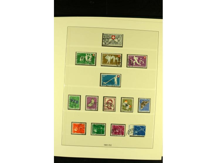 1938/75, gestempelte Sammlung mit u.a. Bl.6 (Fotoattest Renggli)
