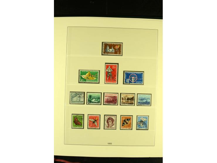1938/75, gestempelte Sammlung mit u.a. Bl.6 (Fotoattest Renggli)