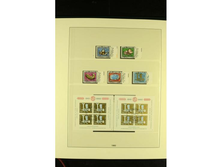 1938/75, gestempelte Sammlung mit u.a. Bl.6 (Fotoattest Renggli)