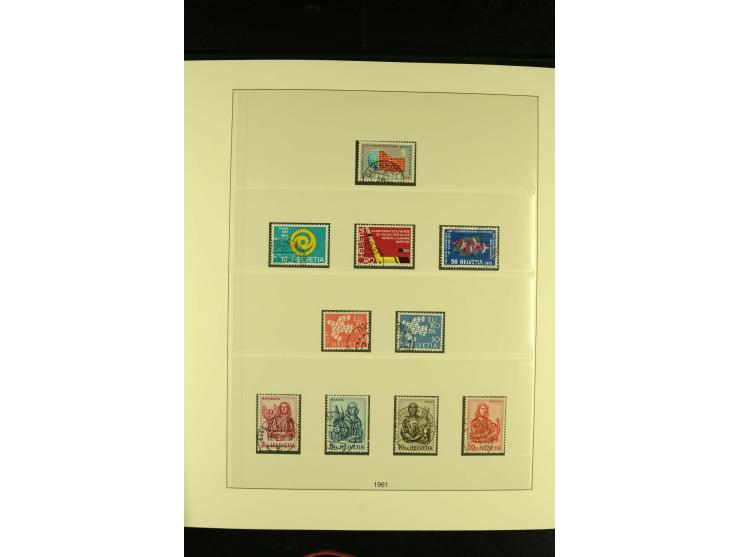 1938/75, gestempelte Sammlung mit u.a. Bl.6 (Fotoattest Renggli)