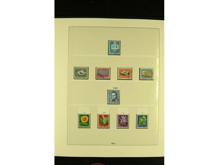 1938/75, gestempelte Sammlung mit u.a. Bl.6 (Fotoattest Renggli)
