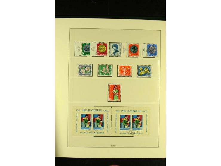 1938/75, gestempelte Sammlung mit u.a. Bl.6 (Fotoattest Renggli)