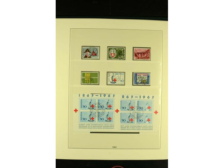 1938/75, gestempelte Sammlung mit u.a. Bl.6 (Fotoattest Renggli)