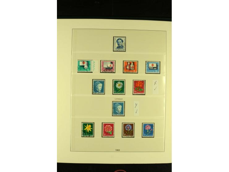 1938/75, gestempelte Sammlung mit u.a. Bl.6 (Fotoattest Renggli)