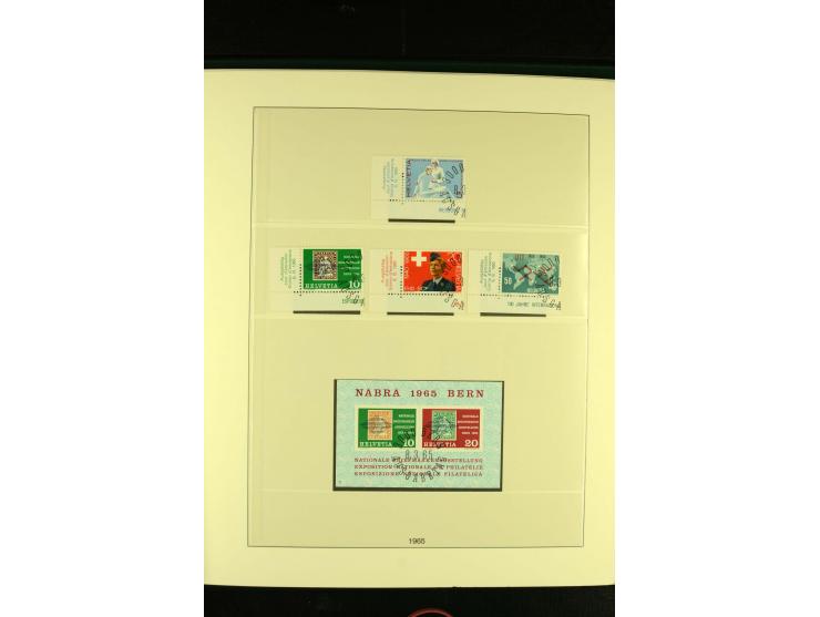 1938/75, gestempelte Sammlung mit u.a. Bl.6 (Fotoattest Renggli)
