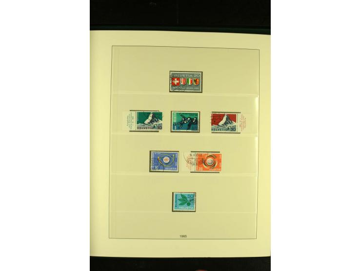1938/75, gestempelte Sammlung mit u.a. Bl.6 (Fotoattest Renggli)