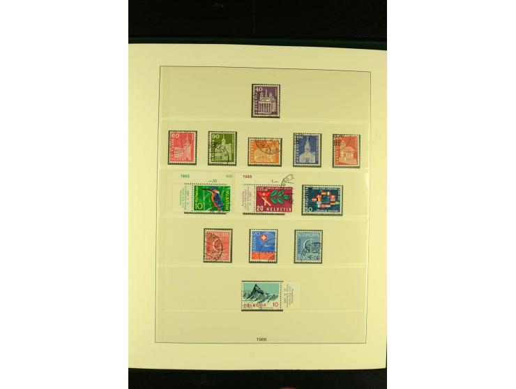1938/75, gestempelte Sammlung mit u.a. Bl.6 (Fotoattest Renggli)