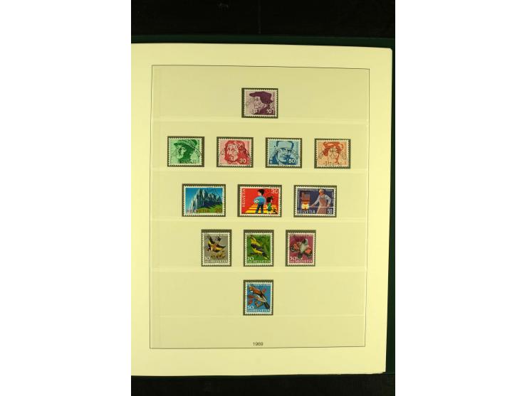1938/75, gestempelte Sammlung mit u.a. Bl.6 (Fotoattest Renggli)