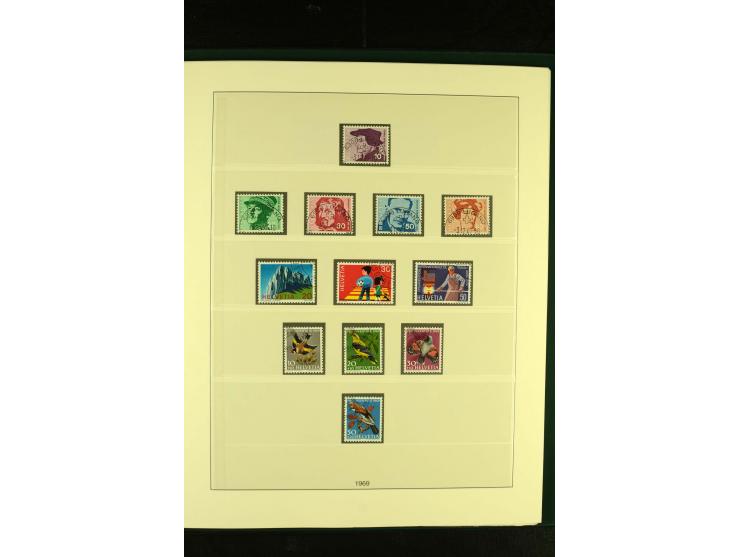 1938/75, gestempelte Sammlung mit u.a. Bl.6 (Fotoattest Renggli)