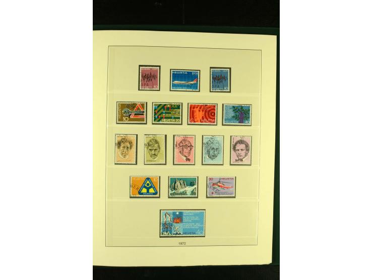 1938/75, gestempelte Sammlung mit u.a. Bl.6 (Fotoattest Renggli)