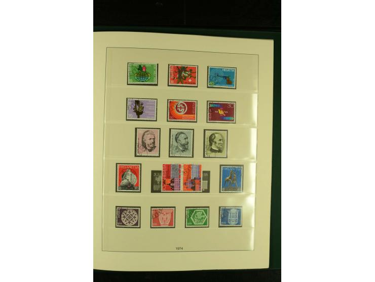 1938/75, gestempelte Sammlung mit u.a. Bl.6 (Fotoattest Renggli)