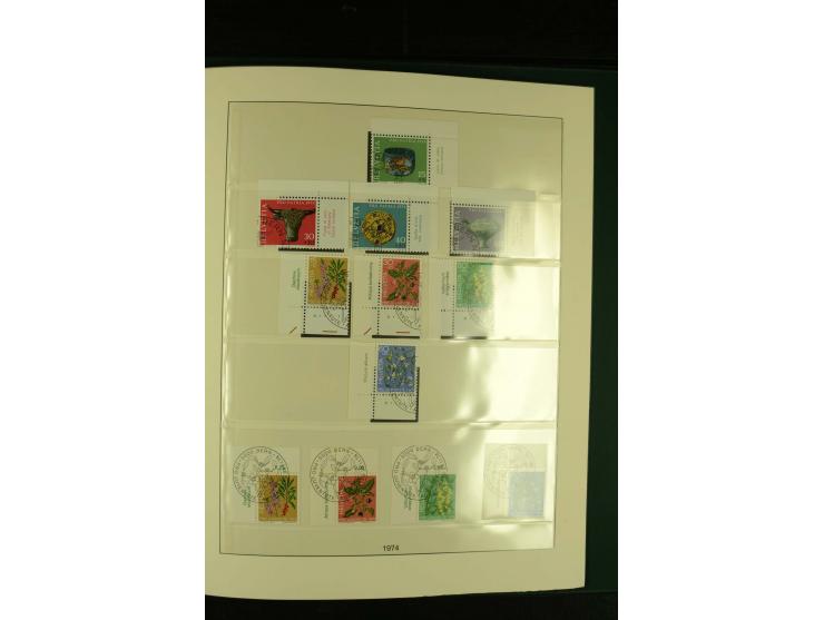 1938/75, gestempelte Sammlung mit u.a. Bl.6 (Fotoattest Renggli)