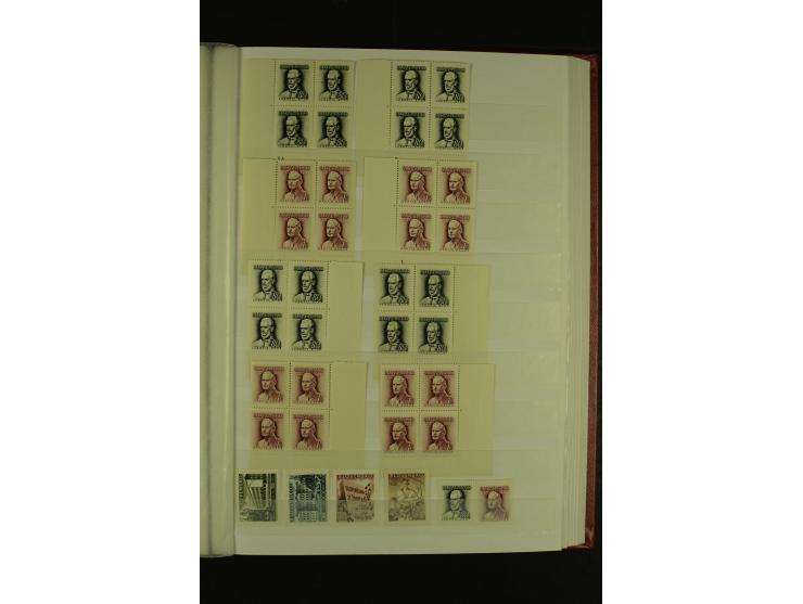 1939/1945, interessante meist postfrische Sammlung ab Mi.-Nr. 1 in den Hauptnummern augenscheinlich inkl. Portomarken überkpl