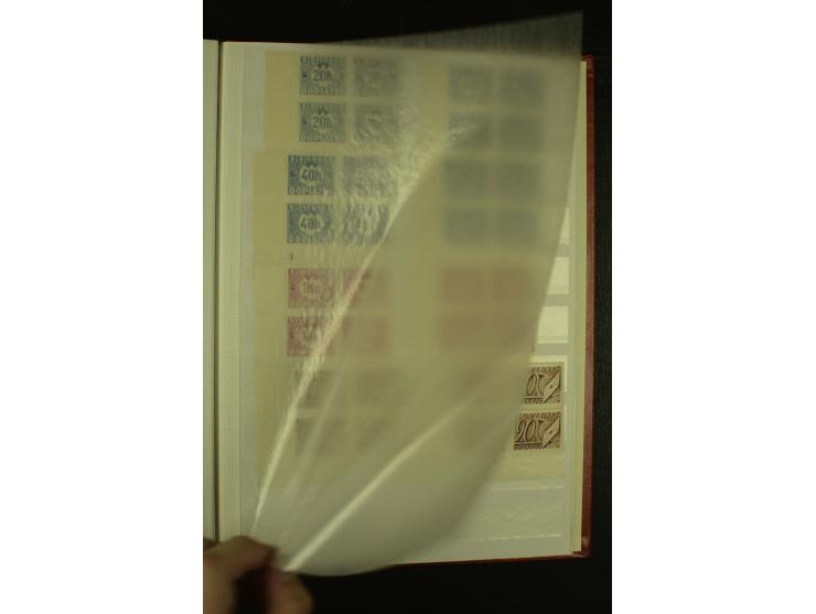 1939/1945, interessante meist postfrische Sammlung ab Mi.-Nr. 1 in den Hauptnummern augenscheinlich inkl. Portomarken überkpl