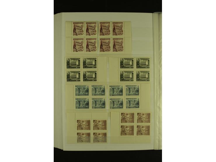 1939/1945, interessante meist postfrische Sammlung ab Mi.-Nr. 1 in den Hauptnummern augenscheinlich inkl. Portomarken überkpl
