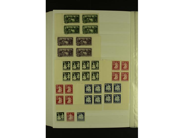 1939/1945, interessante meist postfrische Sammlung ab Mi.-Nr. 1 in den Hauptnummern augenscheinlich inkl. Portomarken überkpl