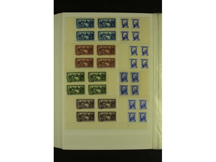 1939/1945, interessante meist postfrische Sammlung ab Mi.-Nr. 1 in den Hauptnummern augenscheinlich inkl. Portomarken überkpl