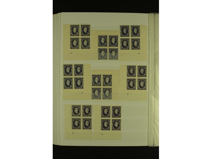1939/1945, interessante meist postfrische Sammlung ab Mi.-Nr. 1 in den Hauptnummern augenscheinlich inkl. Portomarken überkpl