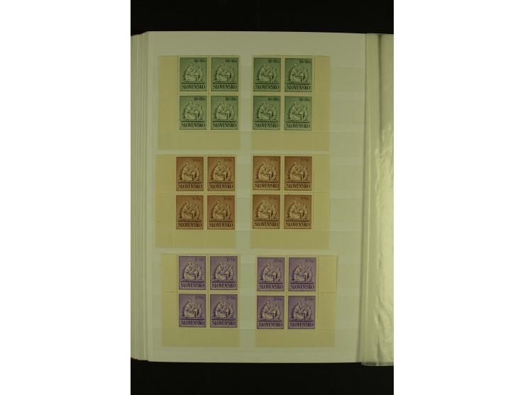 1939/1945, interessante meist postfrische Sammlung ab Mi.-Nr. 1 in den Hauptnummern augenscheinlich inkl. Portomarken überkpl