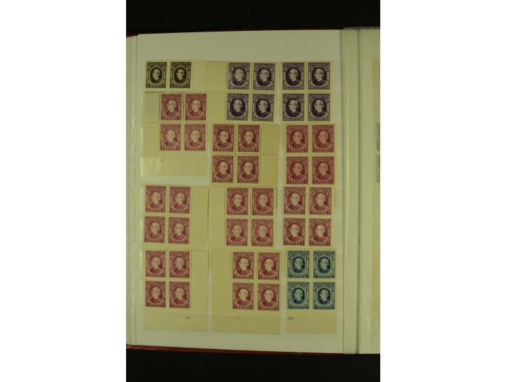 1939/1945, interessante meist postfrische Sammlung ab Mi.-Nr. 1 in den Hauptnummern augenscheinlich inkl. Portomarken überkpl