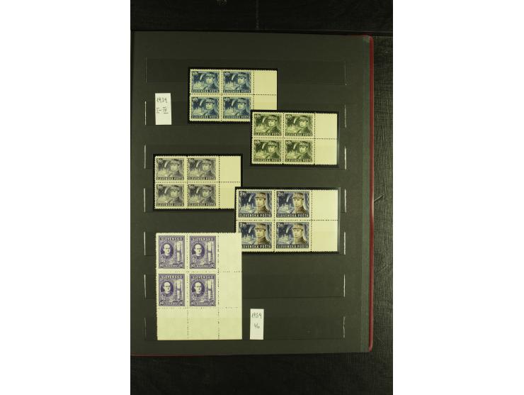 1939/1945, interessante meist postfrische Sammlung ab Mi.-Nr. 1 in den Hauptnummern augenscheinlich inkl. Portomarken überkpl