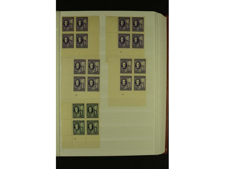 1939/1945, interessante meist postfrische Sammlung ab Mi.-Nr. 1 in den Hauptnummern augenscheinlich inkl. Portomarken überkpl