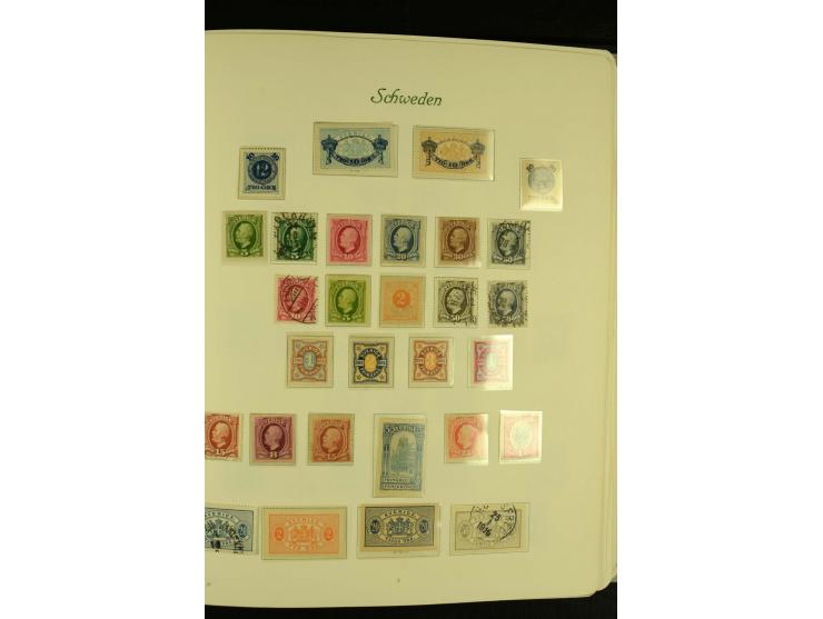 1855/1992, postfrische, ungebrauchte und gestempelte Sammlung mit u.a. Mi.-Nr. 144-58, 159-73 etc.; in 2 Borek-Alben