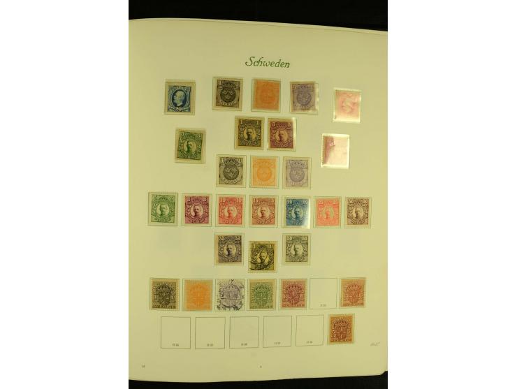 1855/1992, postfrische, ungebrauchte und gestempelte Sammlung mit u.a. Mi.-Nr. 144-58, 159-73 etc.; in 2 Borek-Alben