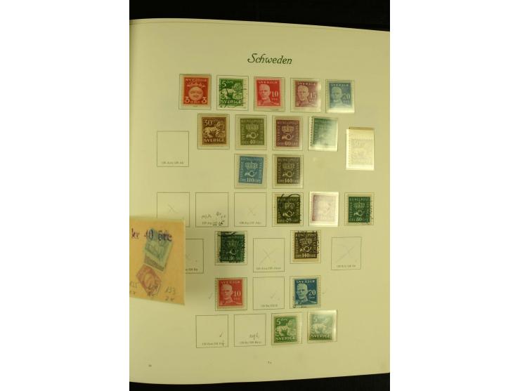 1855/1992, postfrische, ungebrauchte und gestempelte Sammlung mit u.a. Mi.-Nr. 144-58, 159-73 etc.; in 2 Borek-Alben