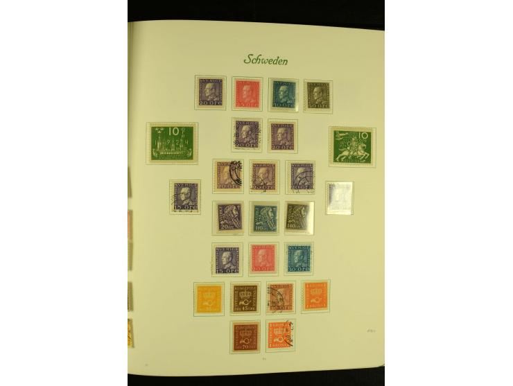 1855/1992, postfrische, ungebrauchte und gestempelte Sammlung mit u.a. Mi.-Nr. 144-58, 159-73 etc.; in 2 Borek-Alben