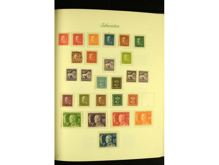 1855/1992, postfrische, ungebrauchte und gestempelte Sammlung mit u.a. Mi.-Nr. 144-58, 159-73 etc.; in 2 Borek-Alben