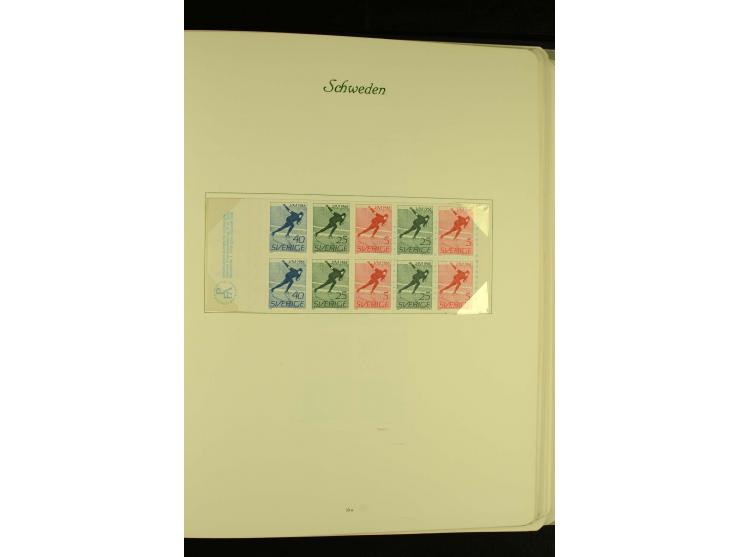 1855/1992, postfrische, ungebrauchte und gestempelte Sammlung mit u.a. Mi.-Nr. 144-58, 159-73 etc.; in 2 Borek-Alben