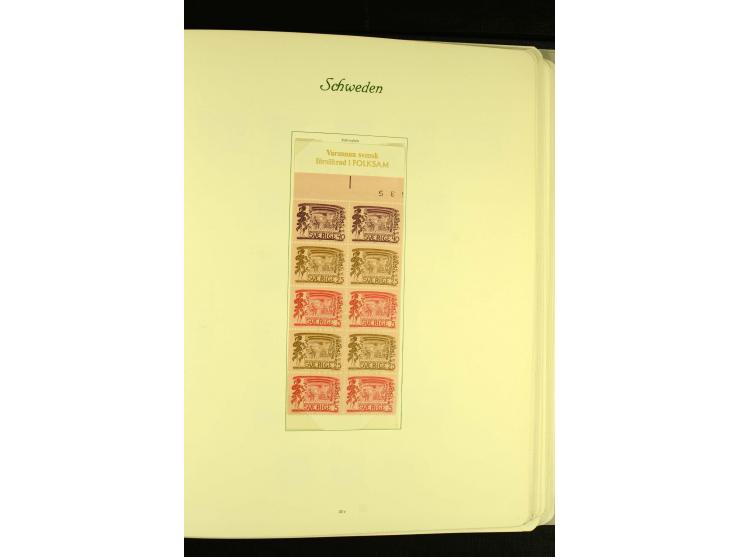 1855/1992, postfrische, ungebrauchte und gestempelte Sammlung mit u.a. Mi.-Nr. 144-58, 159-73 etc.; in 2 Borek-Alben
