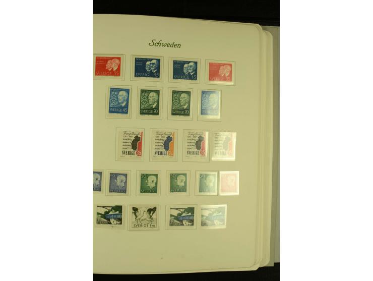 1855/1992, postfrische, ungebrauchte und gestempelte Sammlung mit u.a. Mi.-Nr. 144-58, 159-73 etc.; in 2 Borek-Alben