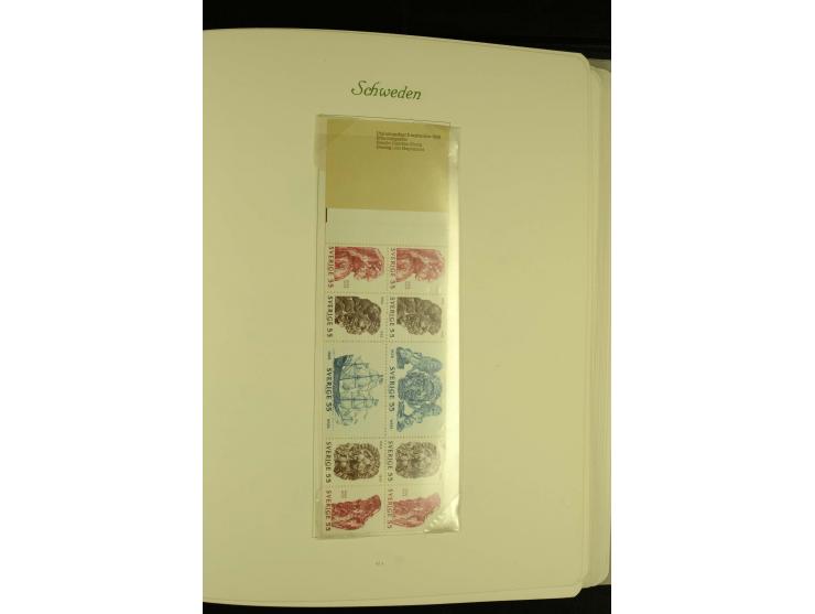 1855/1992, postfrische, ungebrauchte und gestempelte Sammlung mit u.a. Mi.-Nr. 144-58, 159-73 etc.; in 2 Borek-Alben