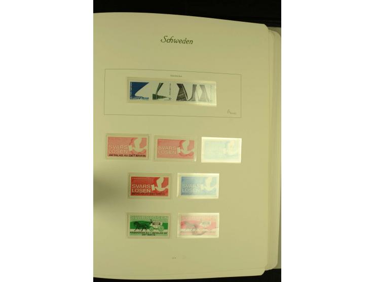1855/1992, postfrische, ungebrauchte und gestempelte Sammlung mit u.a. Mi.-Nr. 144-58, 159-73 etc.; in 2 Borek-Alben