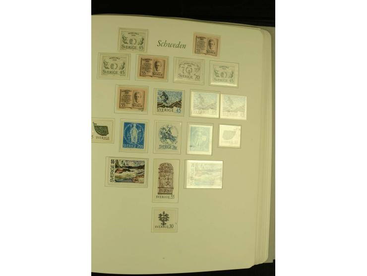 1855/1992, postfrische, ungebrauchte und gestempelte Sammlung mit u.a. Mi.-Nr. 144-58, 159-73 etc.; in 2 Borek-Alben