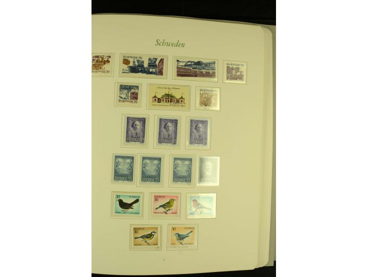 1855/1992, postfrische, ungebrauchte und gestempelte Sammlung mit u.a. Mi.-Nr. 144-58, 159-73 etc.; in 2 Borek-Alben