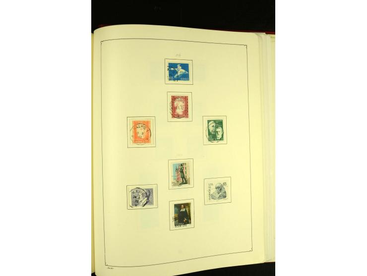 1855/2013, gestempelte Sammlung, ab 1945 in den Hauptnummern in weiten Teilen kpl.