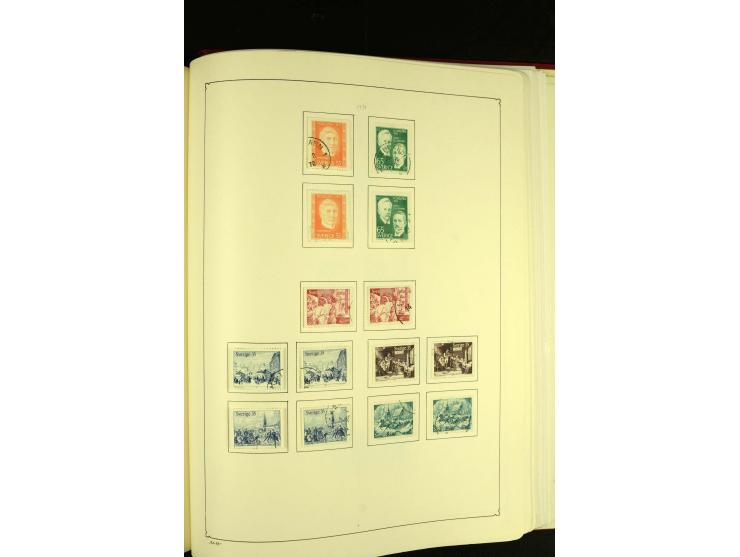 1855/2013, gestempelte Sammlung, ab 1945 in den Hauptnummern in weiten Teilen kpl.