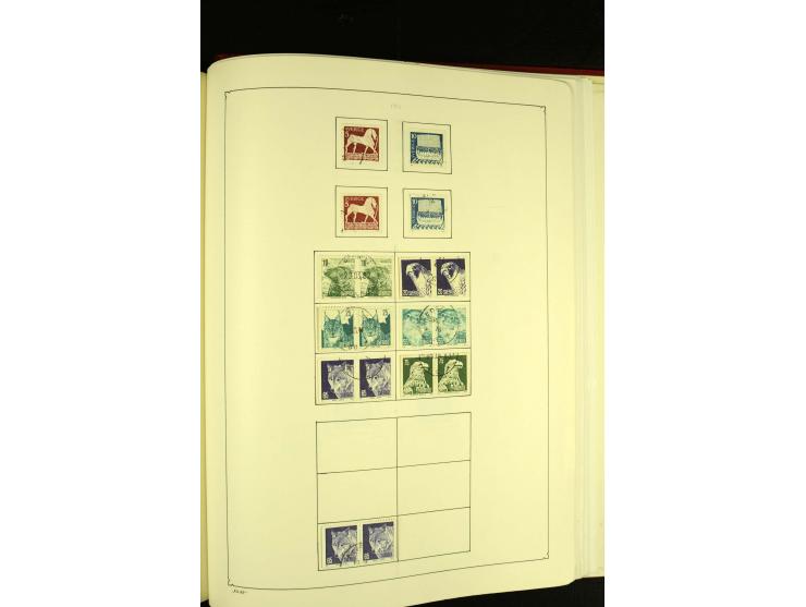 1855/2013, gestempelte Sammlung, ab 1945 in den Hauptnummern in weiten Teilen kpl.