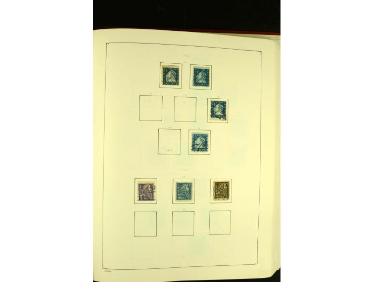 1855/2013, gestempelte Sammlung, ab 1945 in den Hauptnummern in weiten Teilen kpl.