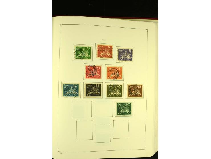 1855/2013, gestempelte Sammlung, ab 1945 in den Hauptnummern in weiten Teilen kpl.