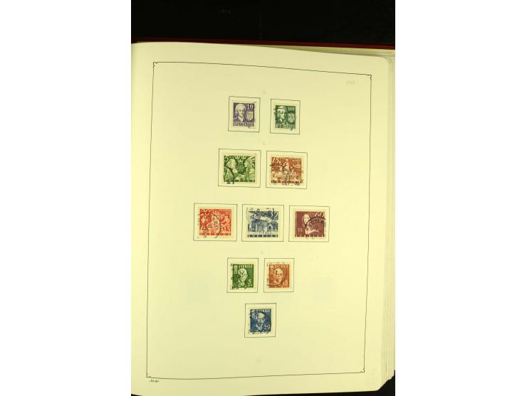 1855/2013, gestempelte Sammlung, ab 1945 in den Hauptnummern in weiten Teilen kpl.