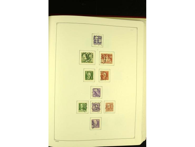 1855/2013, gestempelte Sammlung, ab 1945 in den Hauptnummern in weiten Teilen kpl.